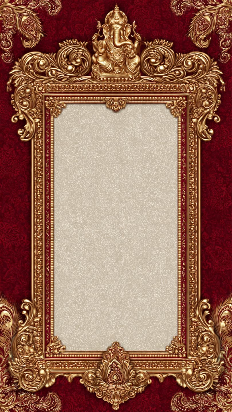 Traditional Hindu Wedding Card 15