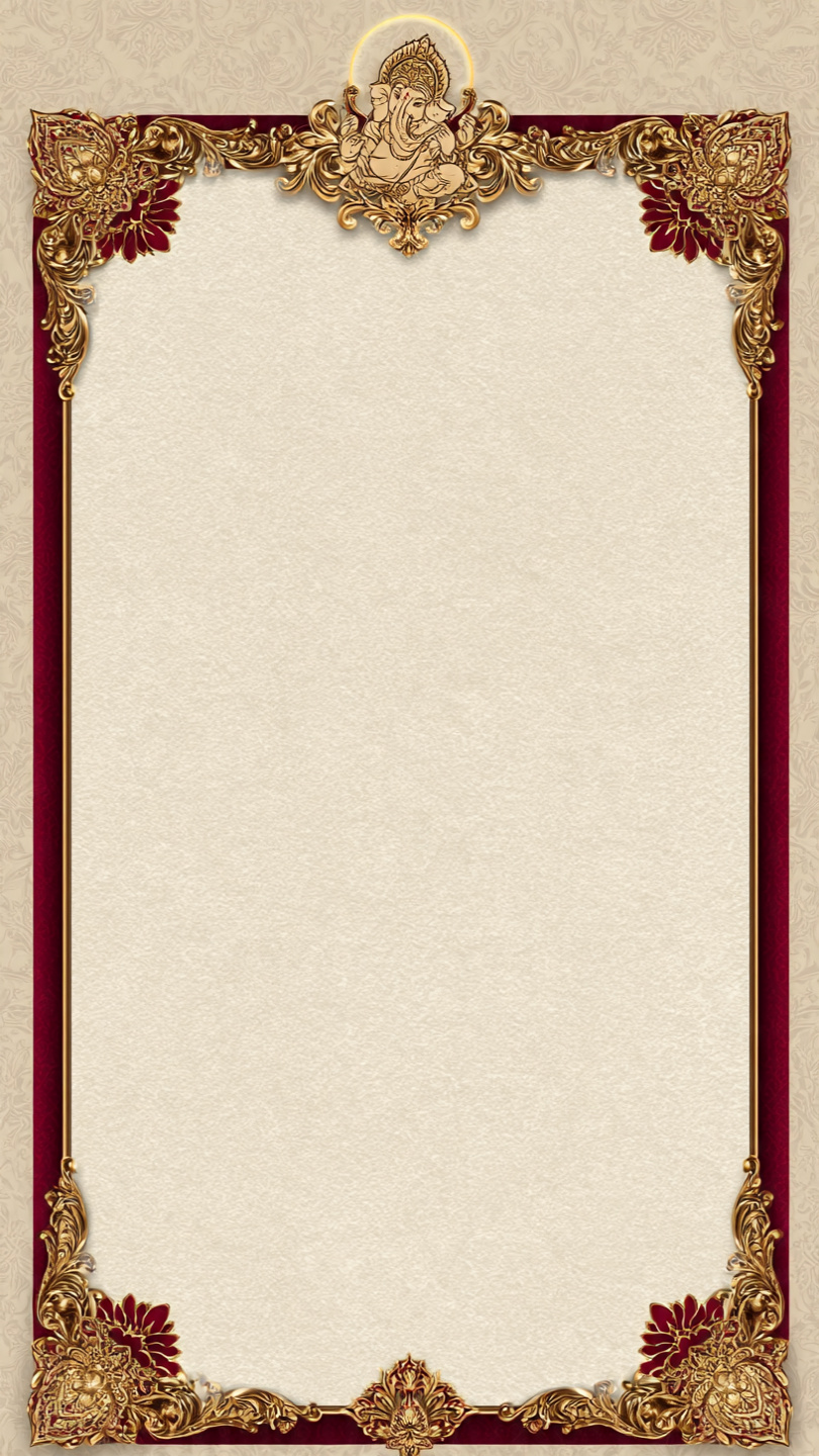 Royal Hindu Wedding Invitation Card 7