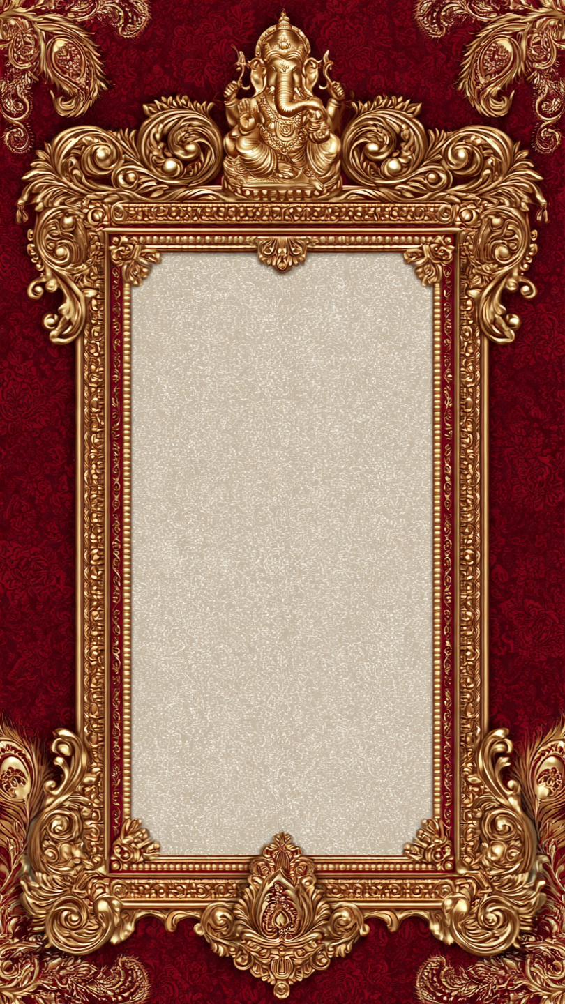 Traditional Hindu Wedding Card 15